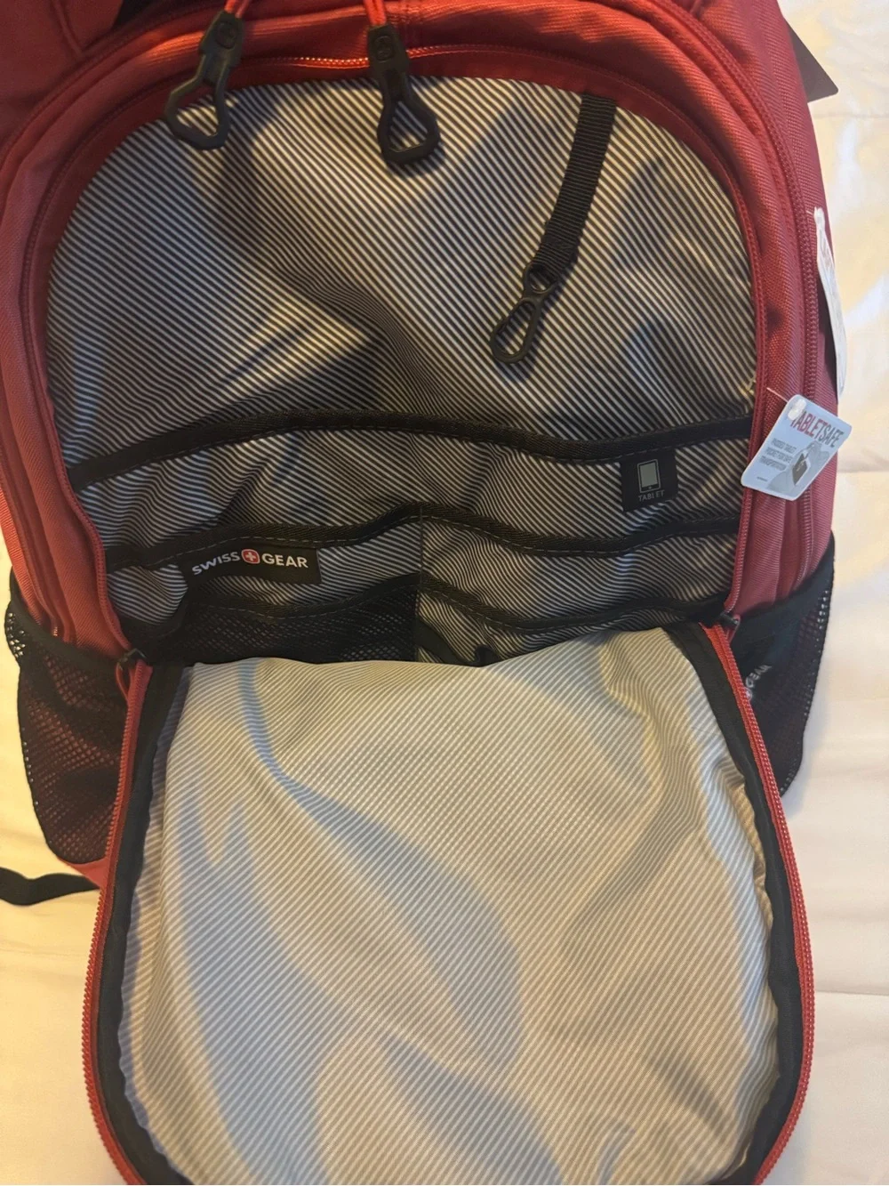 Brand New Swissgear Red Orange Men's Backpack - Swissgear